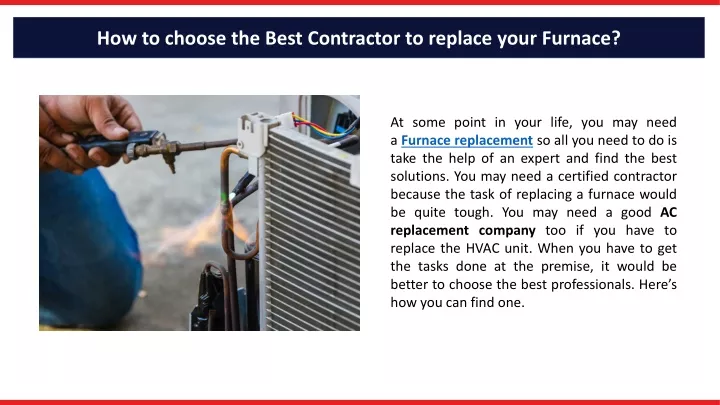 how to choose the best contractor to replace your