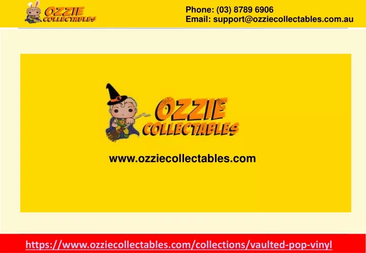 www ozziecollectables com