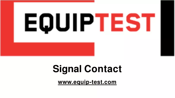 signal contact