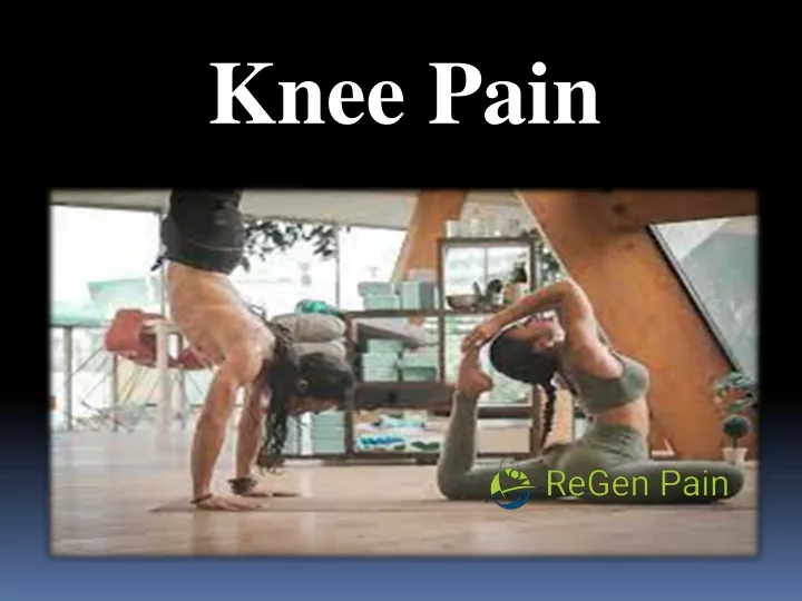 knee pain