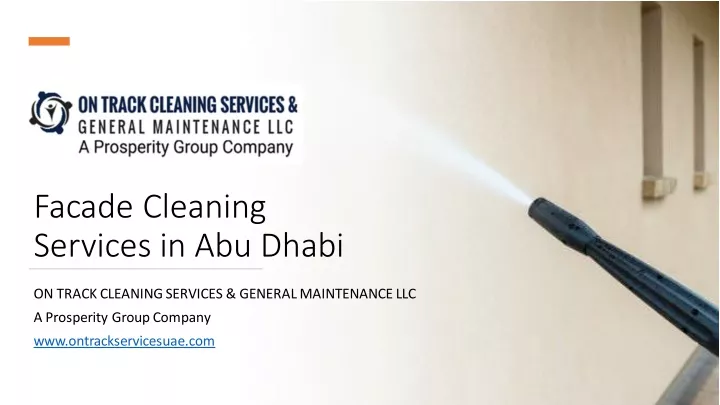 facade cleaning services in abu dhabi