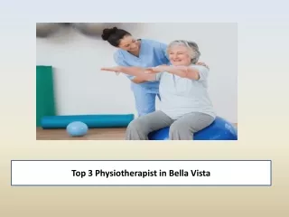 Top 3 Physiotherapist in Bella Vista