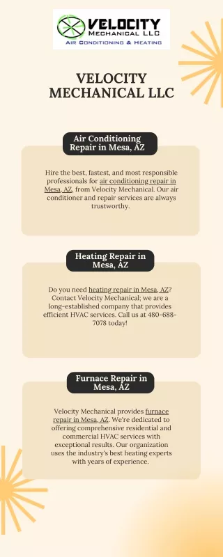 Heating Repair in Mesa, AZ