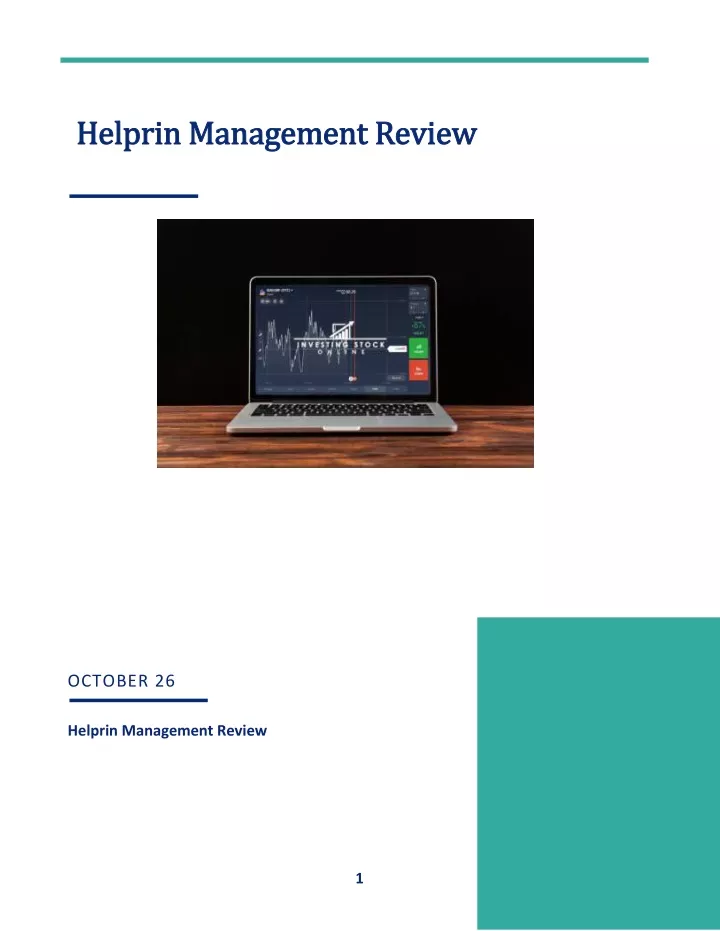 helprin management review helprin management