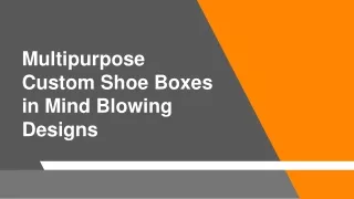 Custom Shoe Boxes Wholesale