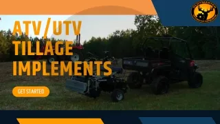 Plotmaster Systems - ATV UTV Tillage Implements