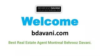 Behrooz Davani Real Estate Agent