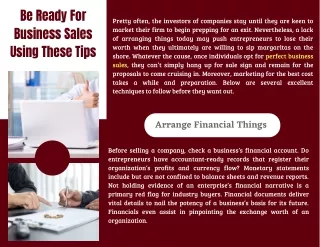 Get Excellent Business Sales Strategies With Us!