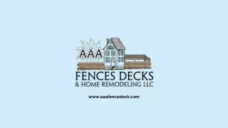 www aaafencedeck com