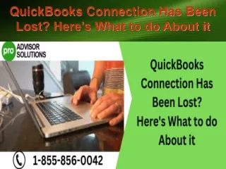 quickbooks connection has been lost here s what to do about it