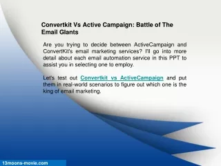 Convertkit Vs Active Campaign: Battle of The Email GIants