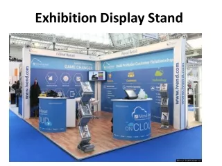 exhibition display stand
