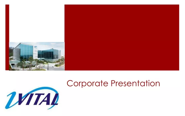 corporate presentation