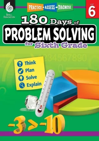 180 Days of Problem Solving for Sixth Grade – Build Math Fluency with this 6th