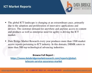 ict market reports