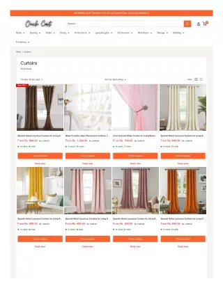 Buy Designer Curtains Online in India