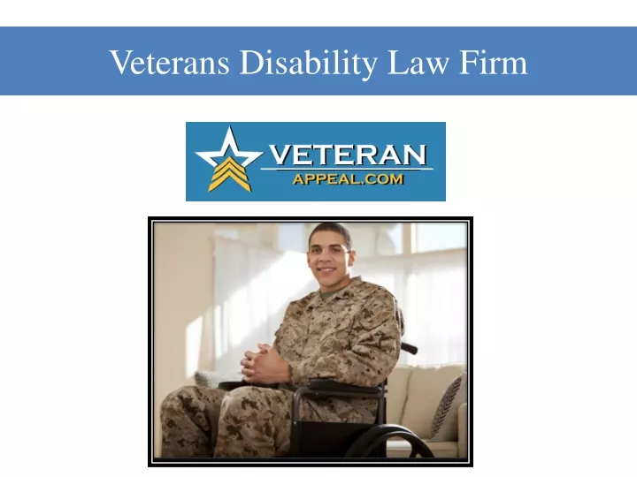 veterans disability law firm