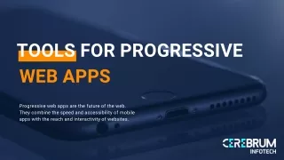 tools for progressive web apps