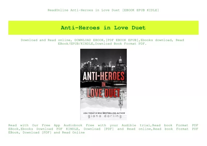 readonline anti heroes in love duet ebook epub