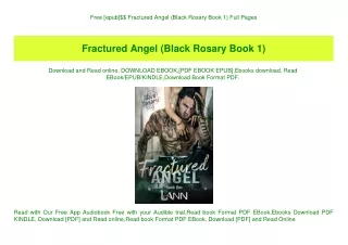 Free [epub]$$ Fractured Angel (Black Rosary Book 1) Full Pages