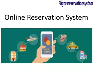 Online Reservation System
