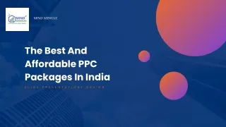 The Best And Affordable PPC Packages In India