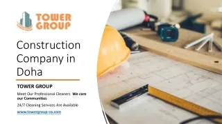 construction company in doha
