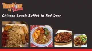 chinese lunch buffet in red deer