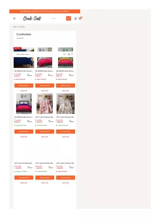 Comforters Online - Buy Comforters Online in India at Best Price