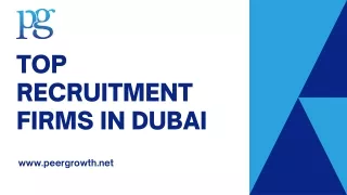 TOP RECRUITMENT FIRMS IN DUBAI