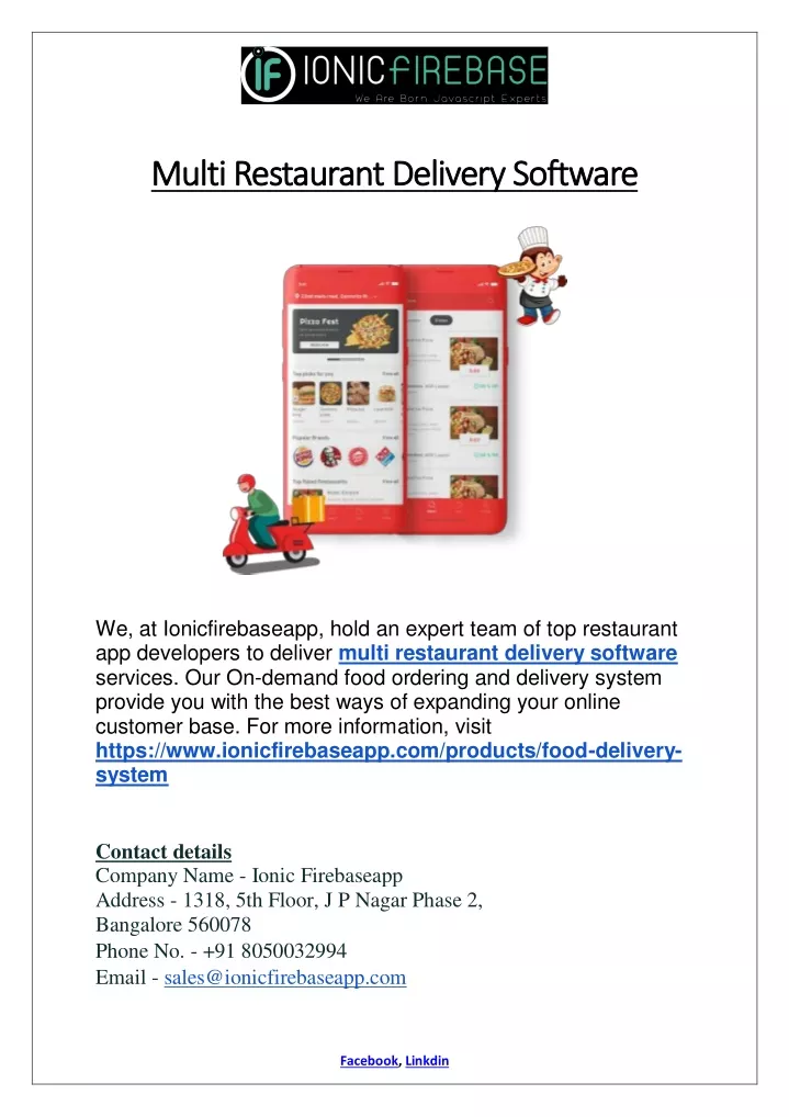 multi restaurant delivery software multi