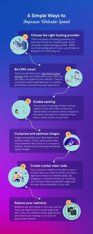 6 simple ways to improve website speed