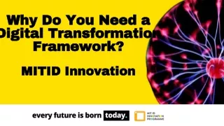 why do you need a digital transformation