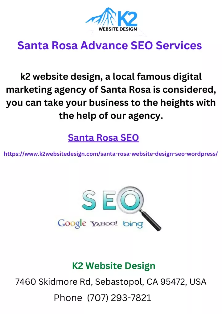 santa rosa advance seo services