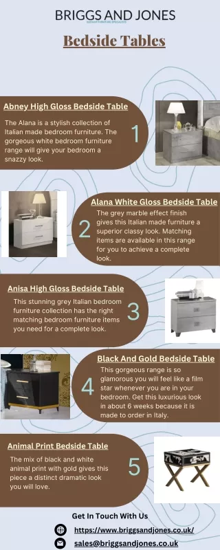 Bedside Tables