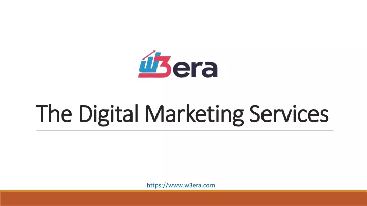 the digital marketing services