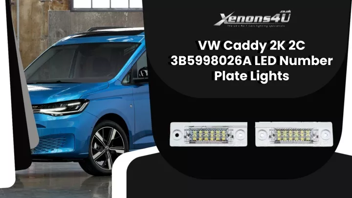 vw caddy 2k 2c 3b5998026a led number plate lights