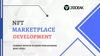 NFT Marketplace Development | Zodeak
