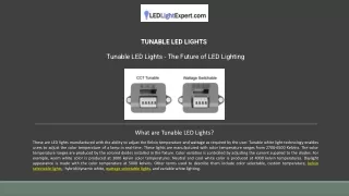 tunable led lights