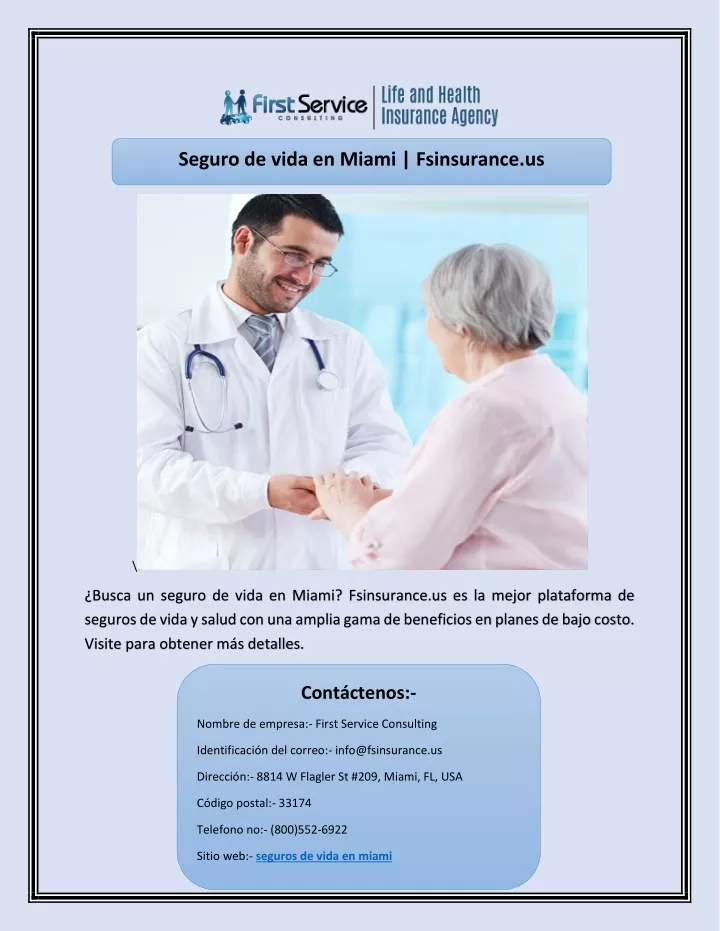 seguro de vida en miami fsinsurance us