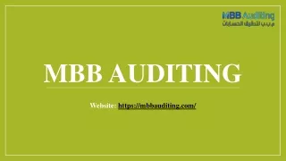 MBB Auditing- Company Formation and Registration in Dubai