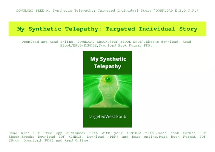 download free my synthetic telepathy targeted