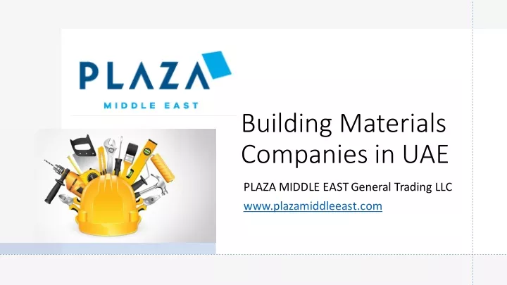 building materials companies in uae