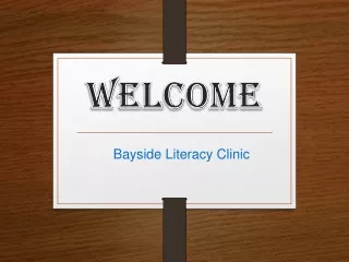 welcome