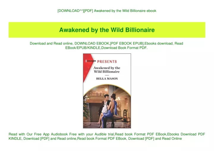 download pdf awakened by the wild billionaire