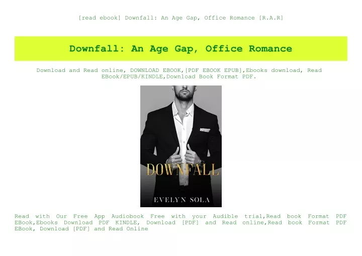 read ebook downfall an age gap office romance