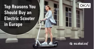 Top Reasons You Should Buy an Electric Scooter in Europe
