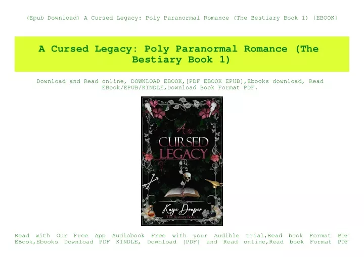 epub download a cursed legacy poly paranormal
