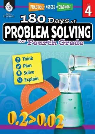 180 Days of Problem Solving for Fourth Grade – Build Math Fluency with this