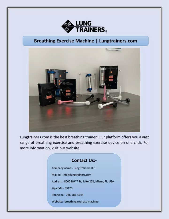 breathing exercise machine lungtrainers com